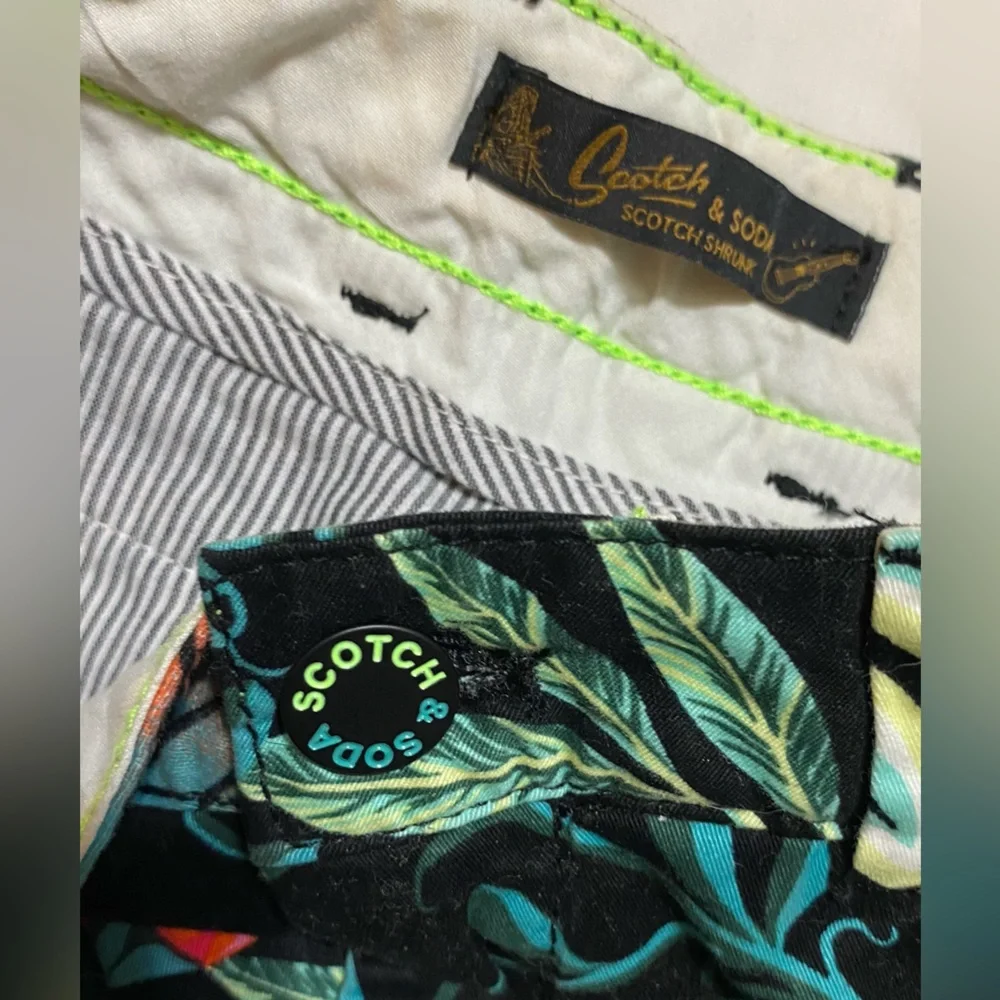 NWOT Scotch Shrunk Boys Printed Cotton Shorts #scotchandsoda #maisonscotch - Picture 6 of 6